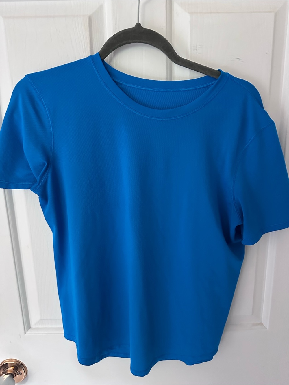 lululemon athletica Women's Royal Blue Short Sleeve Crew Tee